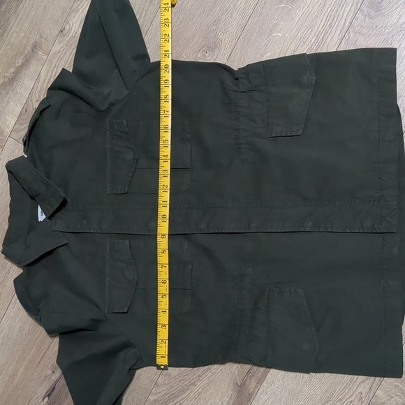 Zadig & Voltaire Kayak Bis jacket Military Green Skull Guitar Patch Women Sz M - Picture 6 of 12